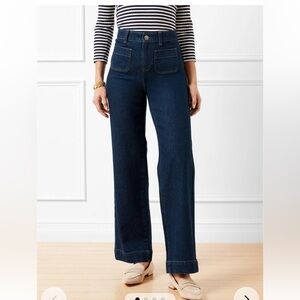 Talbots Patch Pocket Classic Jean Trousers - Astoria Wash